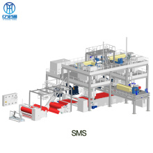Línea de producción de SMS máquina cortadora de no tejidos